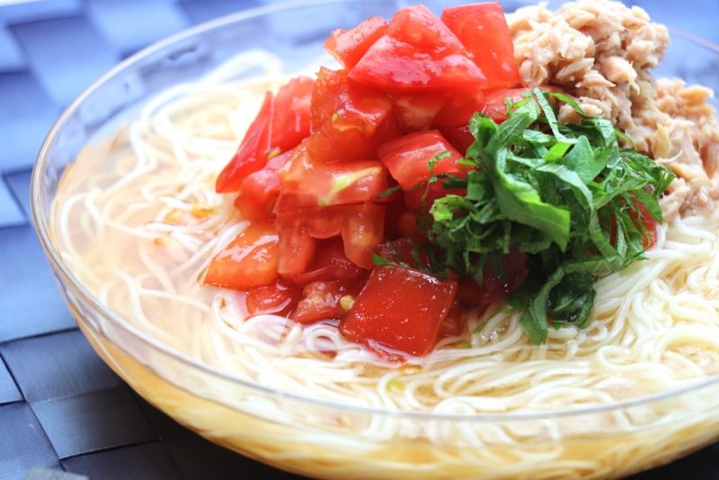 かんたん！トマトの清涼麺