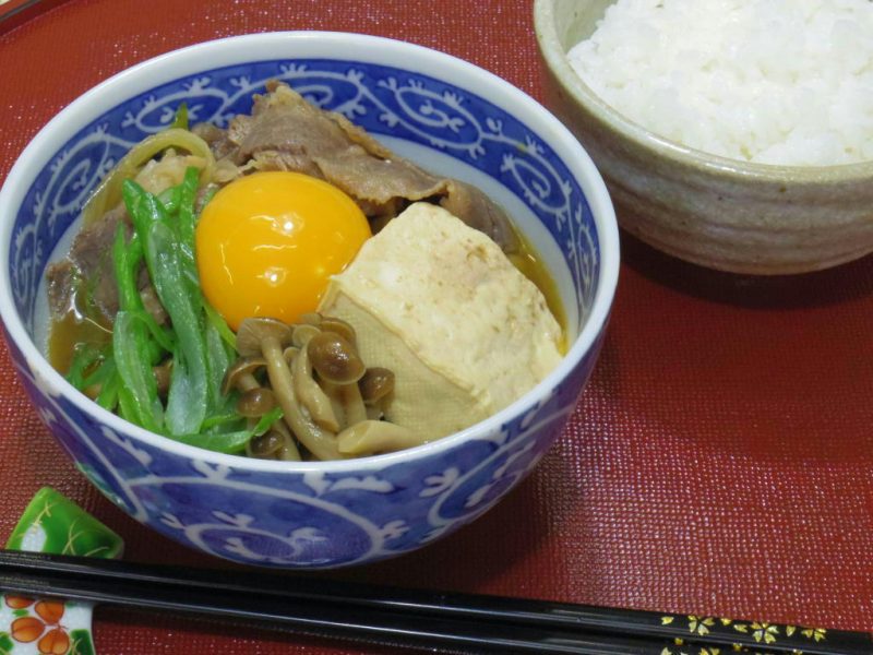 超簡単！昔なつかし～ おふくろの味シリーズ！ 『レンジで作る パパのすき焼き』