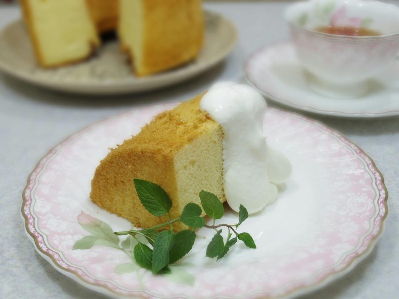 簡単おもてなし 『甘酒のシフォンケーキ』