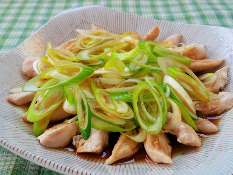 『家飲みのおともに！』ささみのごま油どうらくがけ