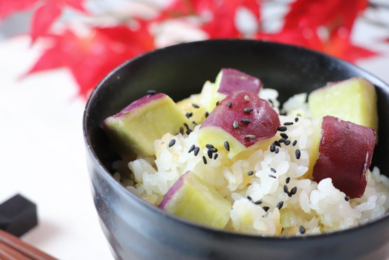 ほくほく！！さつまいもの炊き込みご飯