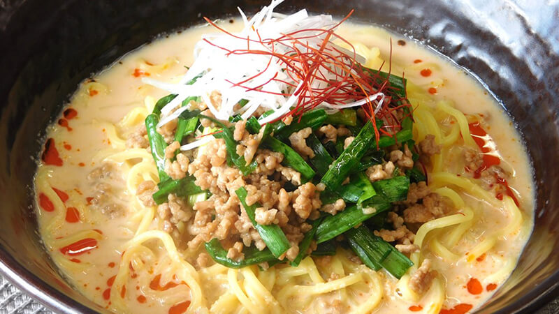 めんつゆアレンジ篇　冷やし担々麺