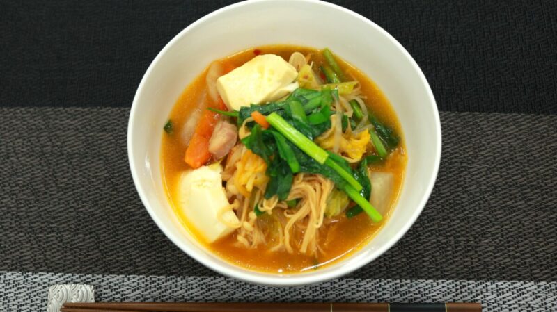 すもう部屋風キムチちゃんこ鍋